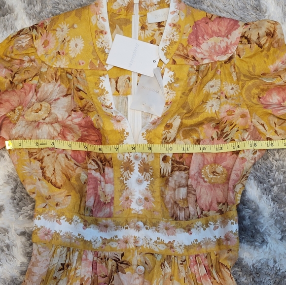 Zimmermann Pattie Linen Minidress - Picture 11 of 13